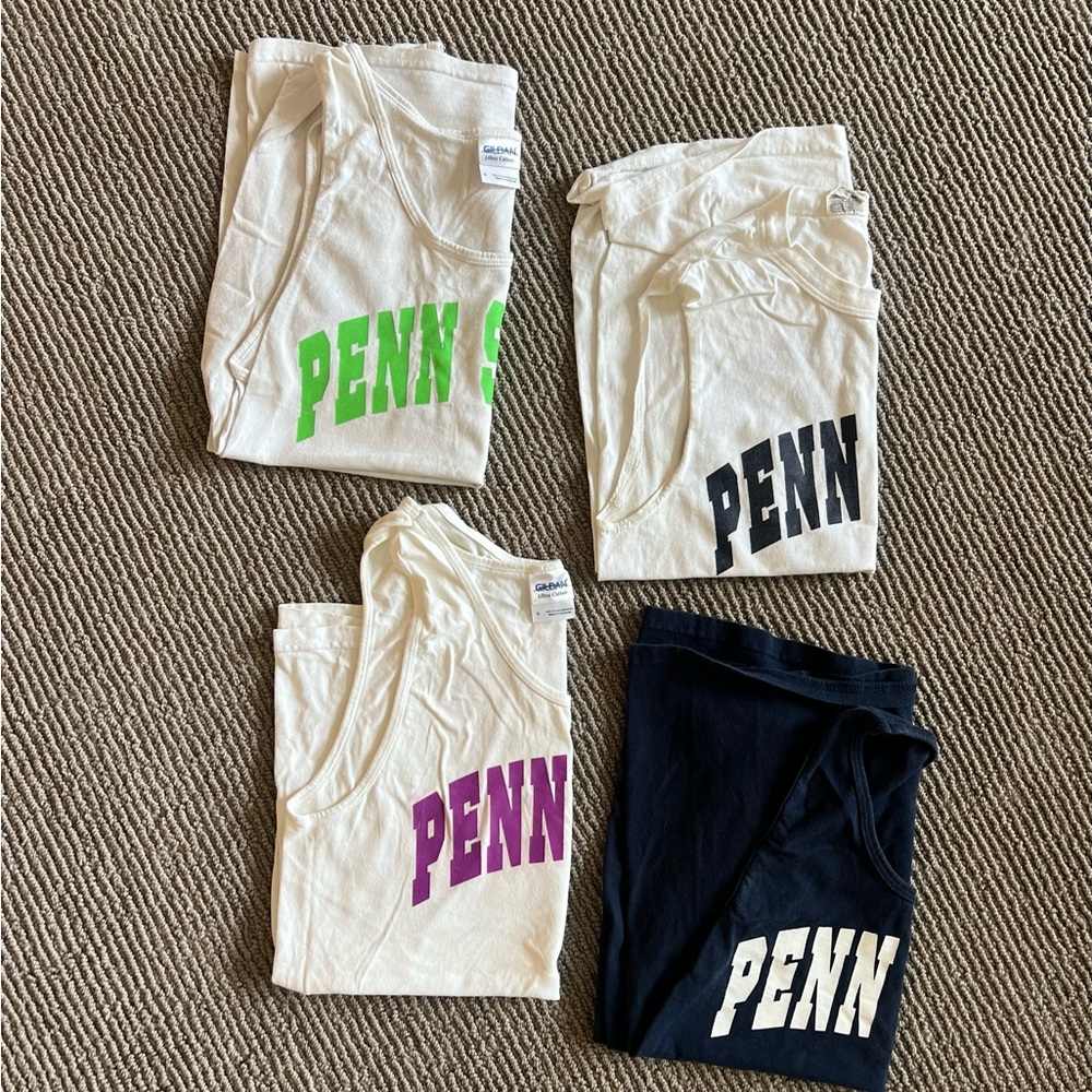 8 Vintage Penn State Tanks: 4 Muscle, 4 Reg